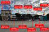 Infographic showing vacant and soon-to-be-evicted storefronts.
